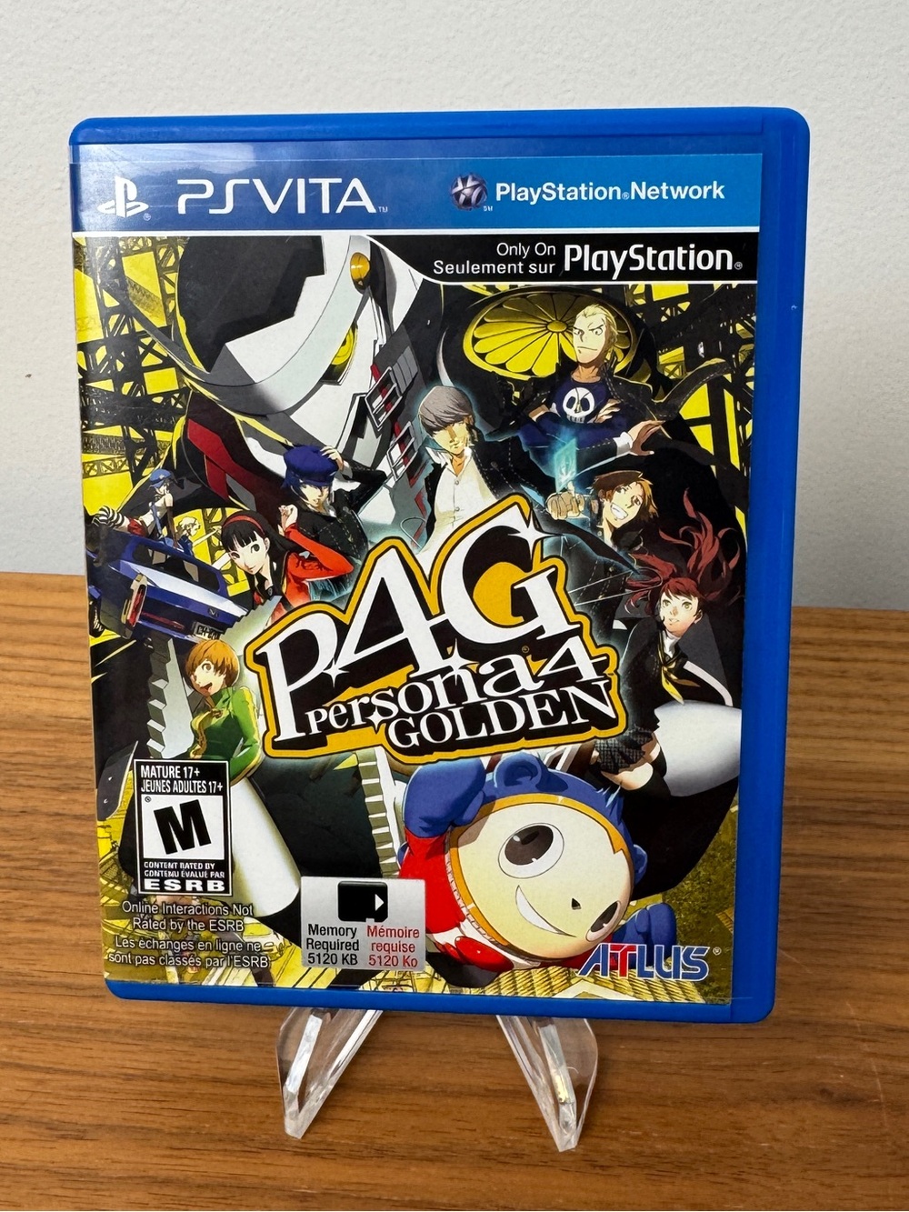 Sony PS Vita Persona 4 Golden - Blue Case